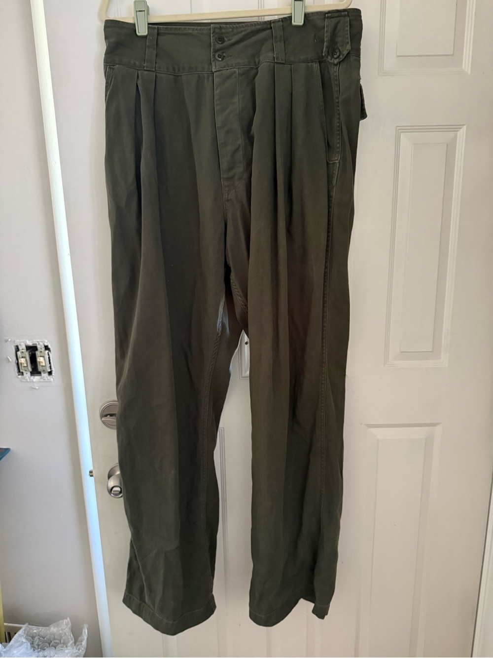 Women's Grey Pleated Diana Trousers